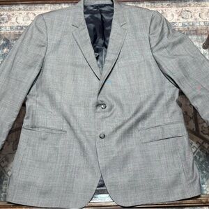 Brooks Brothers 48R Gray Wool Blazer Men’s Sport Coat 2-Button Made in USA